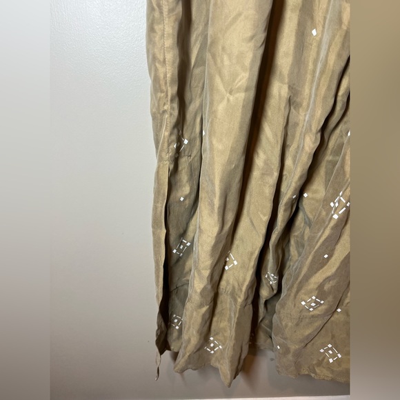 Anthropologie Sancia Carmela Wide-Leg Jumpsuit Pockets Boho Size L Womens - Picture 8 of 11